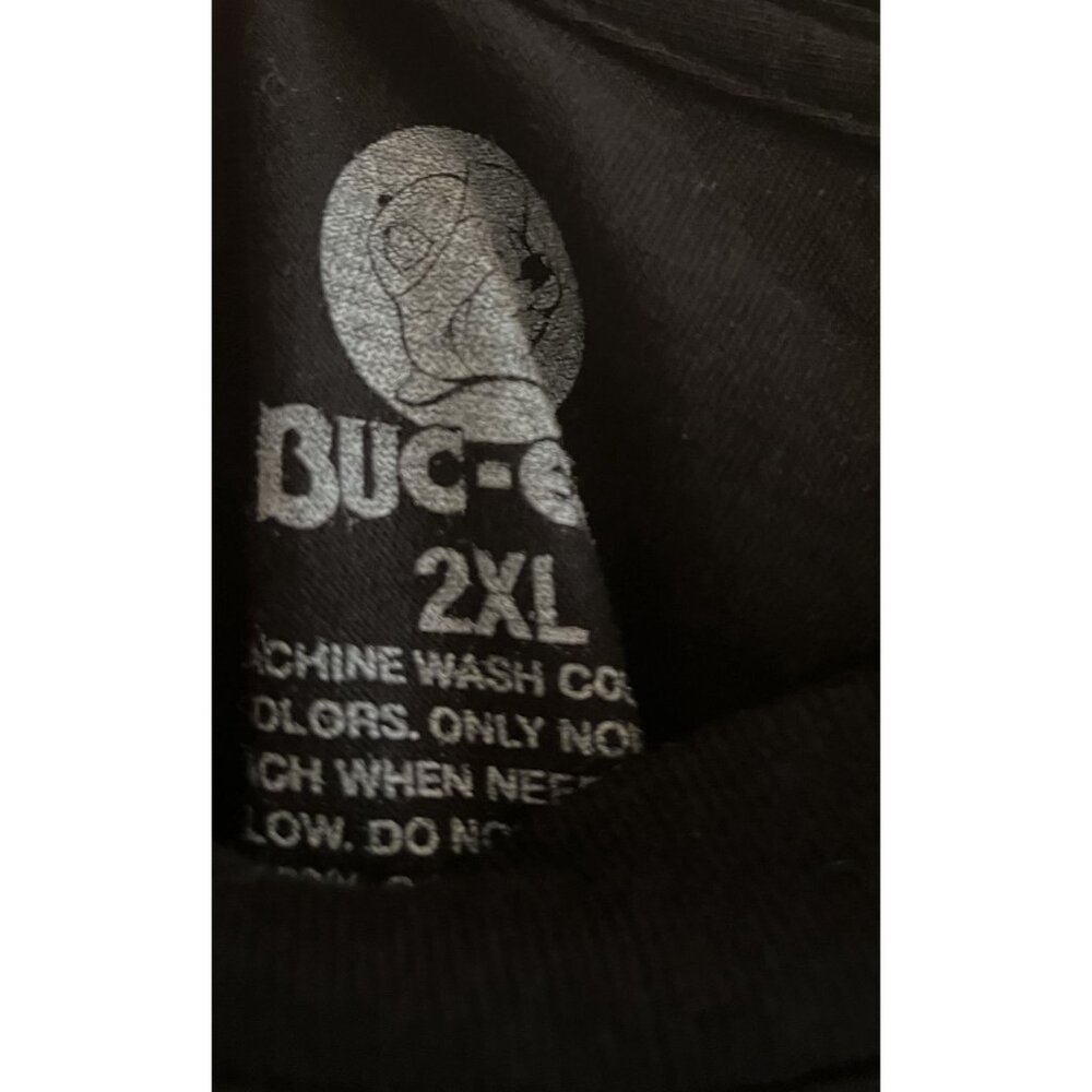 BUC-EES BOO CREW Black 2XL Men's Graphic Tshirt GLOW IN THE DARK! - Picture 5 of 7